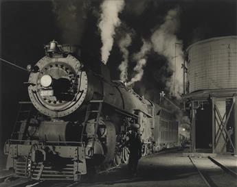 O. WINSTON LINK (1914-2001) Washing K104, Bristol Roundhouse * Bringing in the cows.